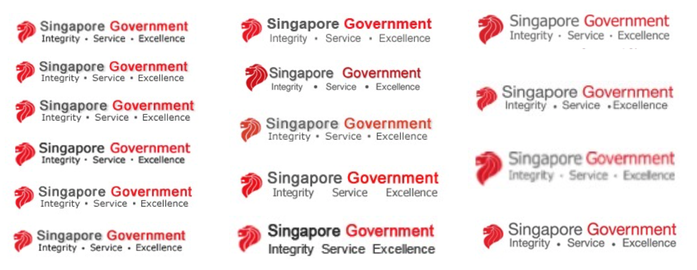 inconsistent gov logo